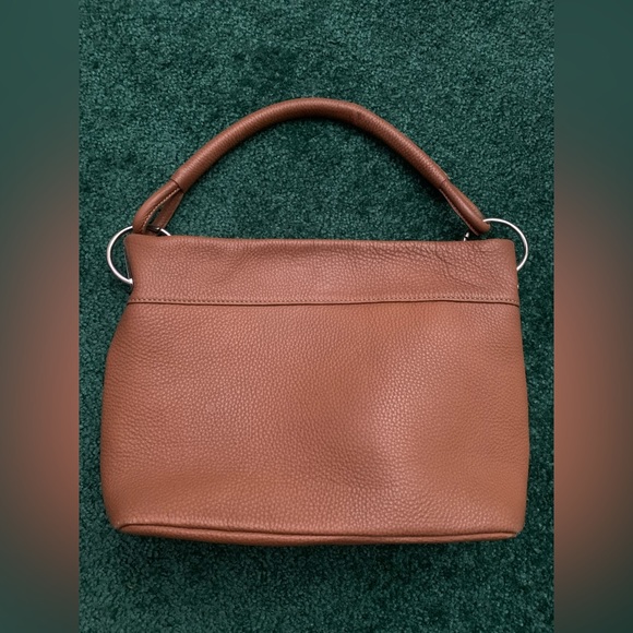 faiez Other - Faiez brown pebble leather purse